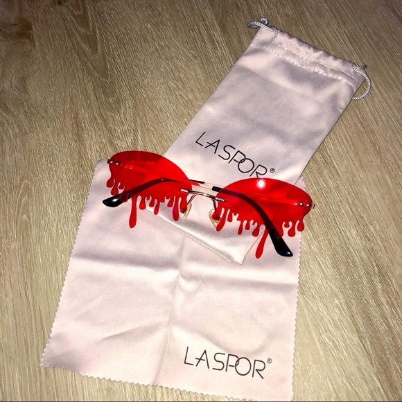 Hot Topic Accessories - Blood Drip Horror Fashion Glasses